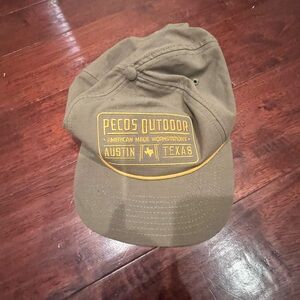 Pecos Outdoor Khaki Cap